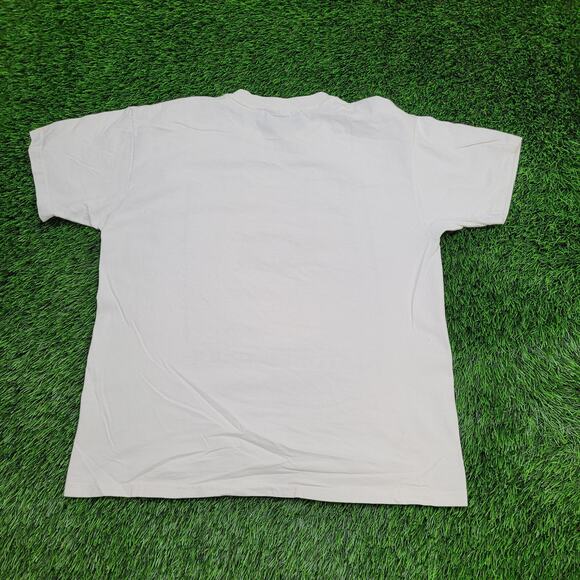 Vintage 1995 Human-i-Tees Lion Shirt M/L 22x26 Wildlife USA - Picture 2 of 14